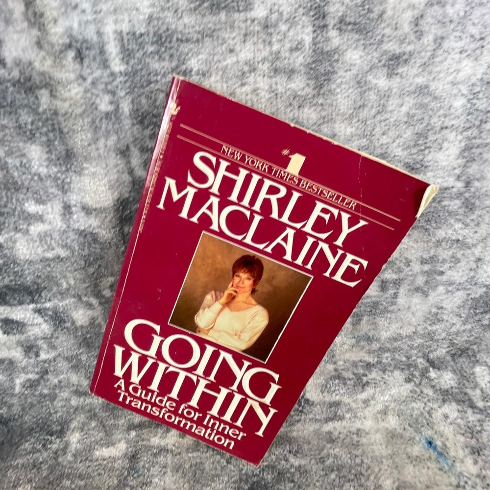 Going Within Shirley MacLaine Spiritual Transformation Chakras Crystals Book